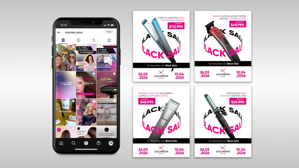 RRSS Colorista INSTAGRAM