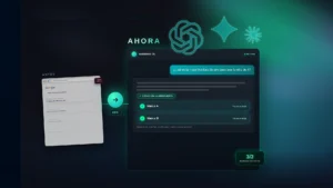 Comparación entre una búsqueda tradicional en Google y una respuesta de un asistente de inteligencia artificial, mostrando cómo la optimización GEO permite que las marcas sean citadas y recomendadas directamente en respuestas generadas por IA.